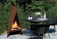 Load image into Gallery viewer, HETA Tipi 96 | Outdoor Modern Chiminea
