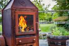Load image into Gallery viewer, RB73 Bijuga with wheels | Corten Steel Outdoor Stove