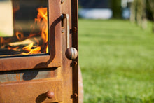 Load image into Gallery viewer, RB73 Bijuga with wheels | Corten Steel Outdoor Stove