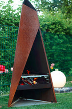 Load image into Gallery viewer, HETA Tipi Stove | Modern Outdoor Fireplace