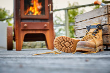 Load image into Gallery viewer, RB73 Bijuga with wheels | Corten Steel Outdoor Stove
