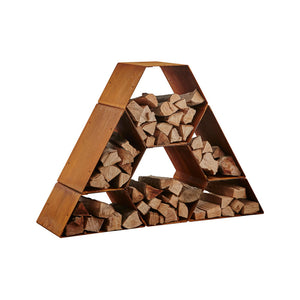 Heta Modular Wood Shelf | Stacked Wood Storage Shelf