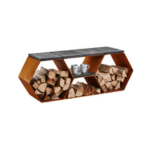 Load image into Gallery viewer, Heta Modular Wood Shelf | Stacked Wood Storage Shelf
