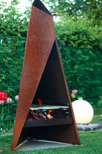 Load image into Gallery viewer, HETA Tipi Stove | Modern Outdoor Fireplace
